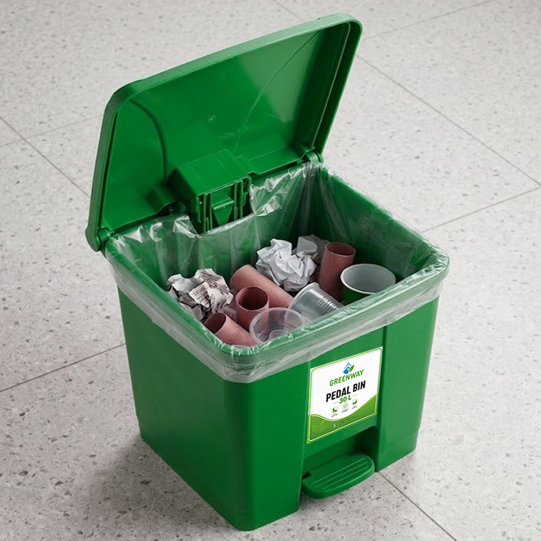 Greenway — Pedal Dustbin 30 Liter