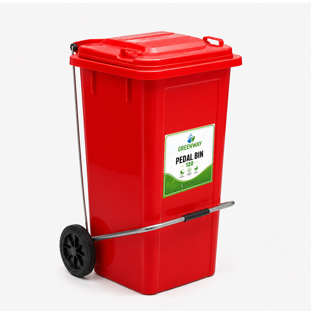 Greenway — Pedal Dustbin 120 Liter